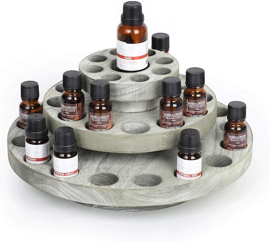 Rotating Essential Oils Storage Rack